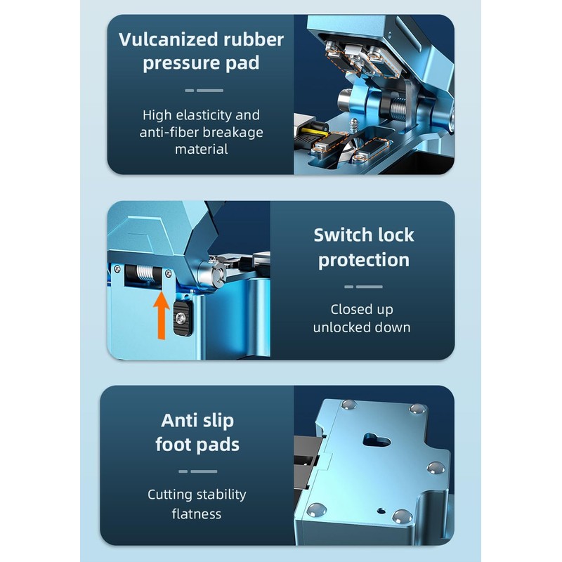 Duogalia S09 Fiber Optic Cleaver, High Precision and Fully Automatic