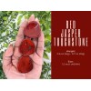 Red Jasper Heart Shaped Worry Stone - 1.5" Red Jasper