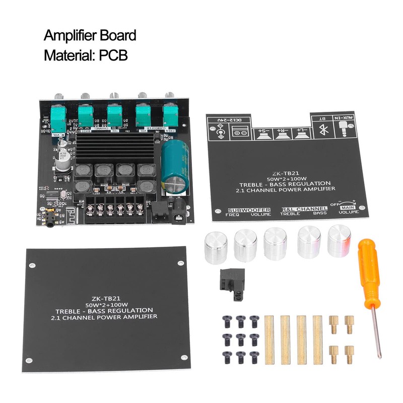 Audio Amplifier Board Power 2.1 Channel Home DIY Speakers