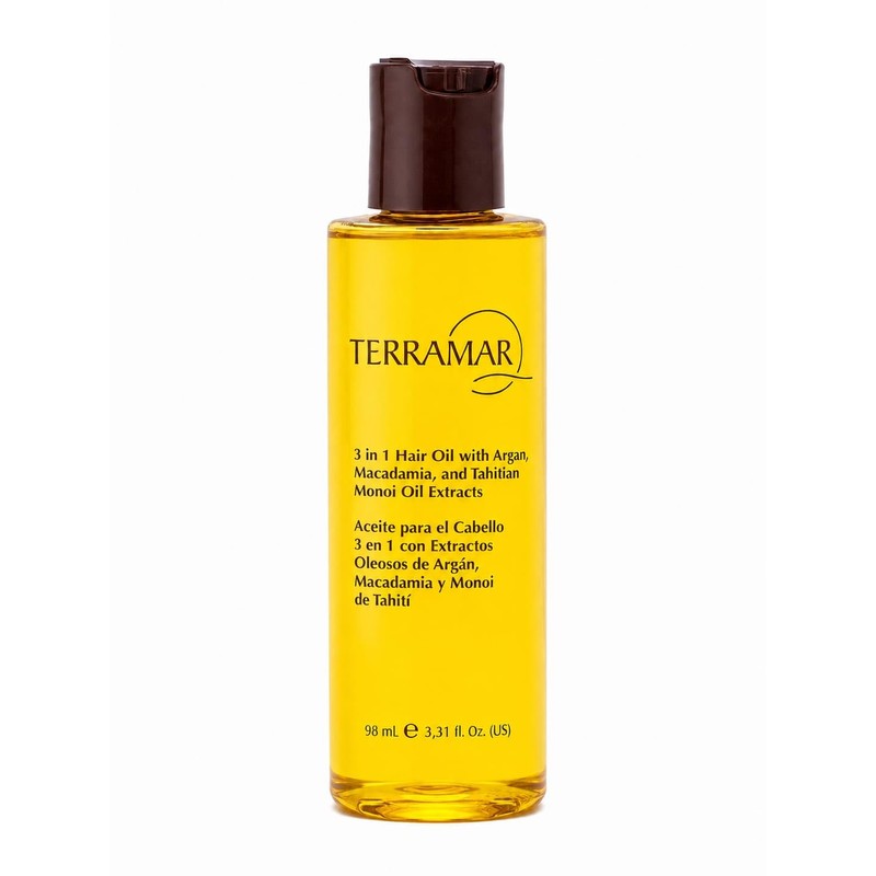 Terramar Aceite para Cabello 3 en 1 con Extractos de