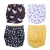 4pcs Baby Diaper Reusable Waterproof Strong Water Absorption Baby Underwear