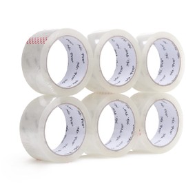 Mr. Pen- Packing Tape, 6 Pack, 2' Wide, 60 Yards, Clear Moving Tape Roll Refills