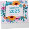 TEHAUX Standing Flip Calendar Desk Calendar 2025 Large Academic Year
