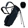 Izzo Heritage Golf Stand Bag, Dark Grey