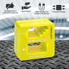 MeasuPro Demagnetizer and Magnetizer - Yellow - for Screwdrivers Tips,
