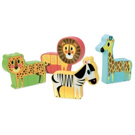 Vilac vilac7703 magnetisch Savannah Animals Set Tiere
