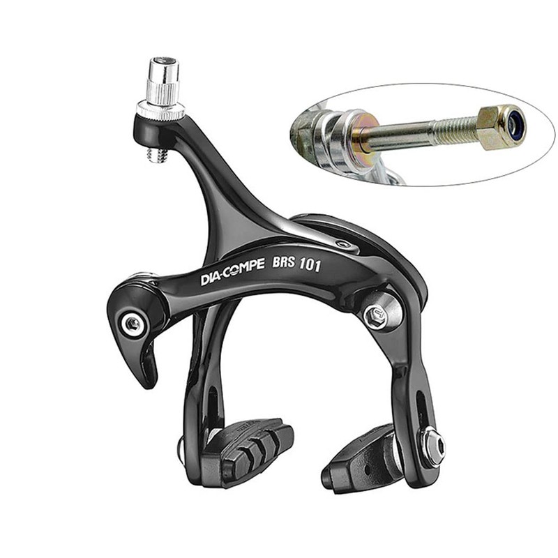 DIA-COMPE BRS101 Caliper Brake (Nut Type) [Black After]