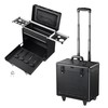BYOOTIQUE Hairstylist Rolling Makeup Train Case 15x9x14 Large Storage Lockable