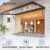 ARANA Gas Struts 36 inch 35lb with Brackets (2 Pack)