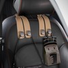 Jayanes Genuine Leather Car Purse Hook - Flexible Car Seat