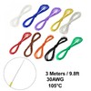 uxcell 10 Pcs 30 Gauge Wrapping Wire Tin Plated Copper