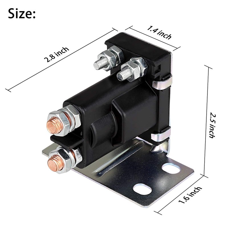 10L0L 14V Golf Cart Solenoid for EZGO TXT Medalist ST
