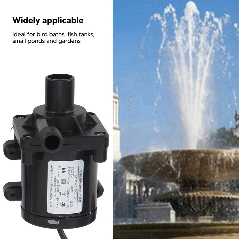 12V Solar Water Pump Professional Efficient Low Noise Solar Powered