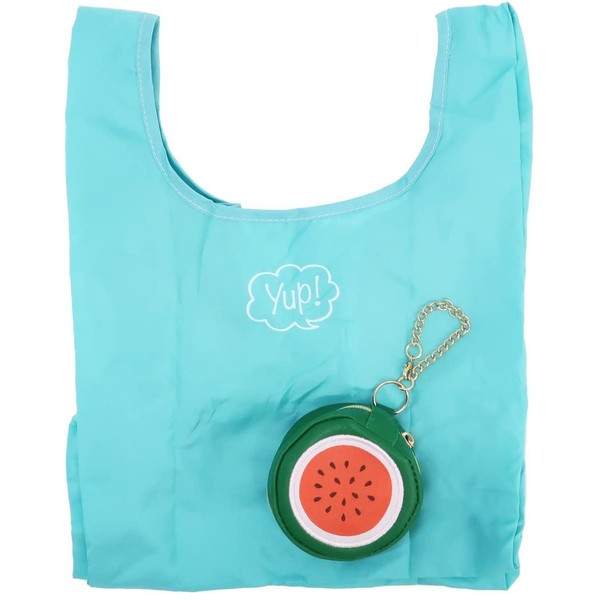 Marushin 0585007600 Eco Bag with Pouch Yap Watermelon Eco