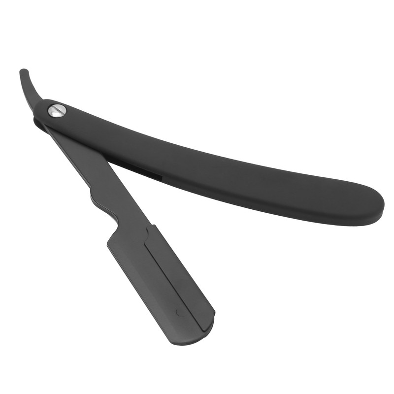 Men's Straight Edge Razor Stainless Steel Manual Razor for Barber
