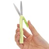 PLUS Pen Style Compact Twiggy Scissors with Cover 3-Pack Green