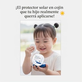 ROUND LAB Cojín Solar Hidratante Birch Juice Con Protección Uv, Spf 50+ De Amplio Espectro, 15 Ml | Protector Solar Mineral Para Piel Sensible, Limpio