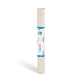 Smart Design Bonded Grip Shelf Liner – 18in x 5ft – Non-Adhesive Drawer Liner with Strong Grip Helps Protect and Personalize Your Home Organization and Storage – Beige Granite