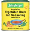 Seitenbacher Vegetable Broth and Seasoning - 5 oz. can (3-Pack)