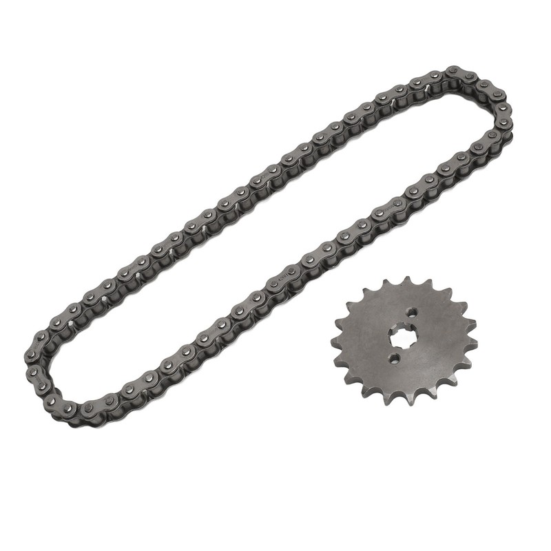 428 19T 17mm Sprocket with 428 60 Links Chain Steel