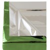 JAM PAPER Tissue Paper - Green Mylar - 3 Sheets/Pack