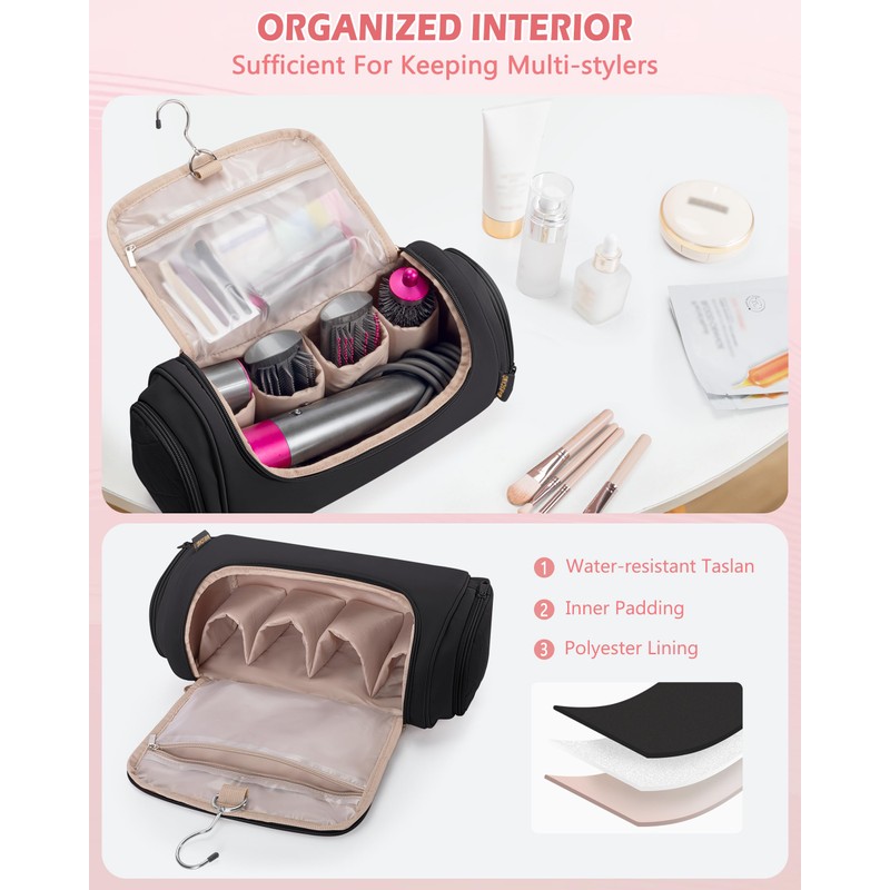 Marscamd Hair Tools Travel Bag Compatible with Dyson Airwrap Styler,