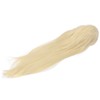 Women Long Blonde Wig with Bangs Synthetic Secure Fit Heat