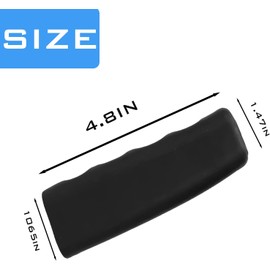 1 funda de freno de mano para coche, funda de silicona para mango de coche, protector de funda de agarre de freno, protector de freno de mano de coche, adecuado para la mayoría de vehículos