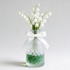 Wuyituart 1.1lb Green Mixed Glass Beads for Vases, Flat Glass