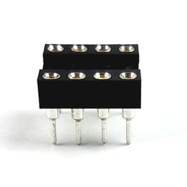STMicroelectronics Juried Engineering TDA2822M TDA2822 + Sockets - Dual Audio Amplifier (Pack of 5)