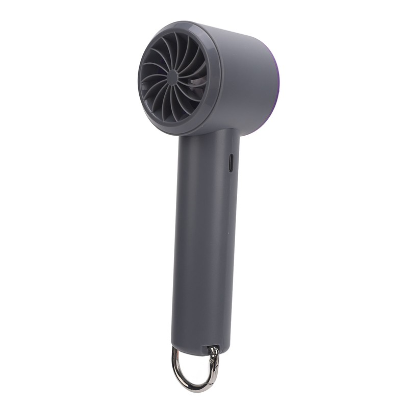 Portable Handheld Turbo Fan USB Rechargeable 14000RPM 100 Speed Quiet