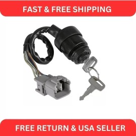 Caltric Ignition Switch Key for Kawasaki Teryx 800 KRF800 2014 2015 - 2023 / 27005-0036