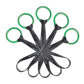 Lastybands Ultra, 5-Pack, 10 Inch Rugged Wrap for Cables, Hoses, and Cords (Green)