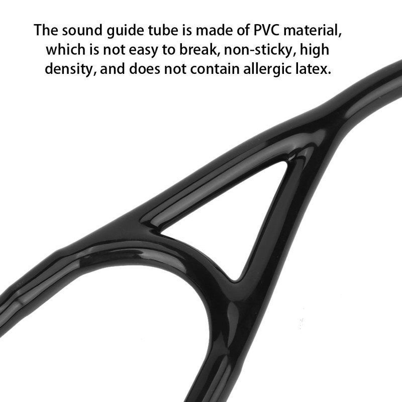 Professional Cardiology Stethoscope Zinc Alloy Heart Lung Detection Echoscope Health