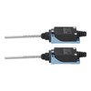 2Pcs Momentary Limit Switch Travel Switch Flexible Coil Spring Rod