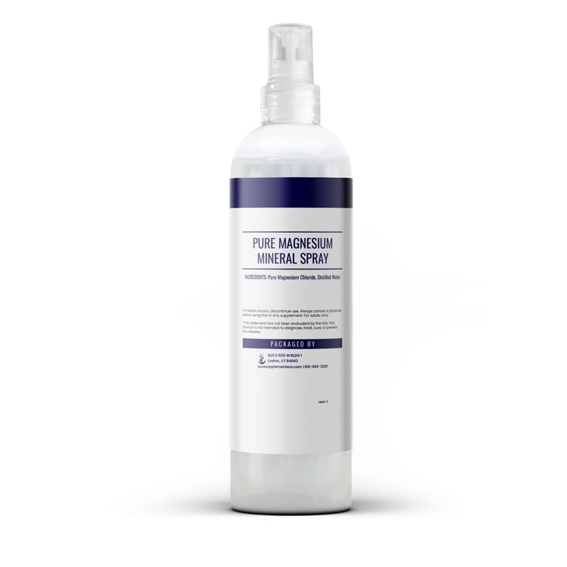 Pure Original Ingredients Magnesium Oil Spray (8 fl oz) Pure