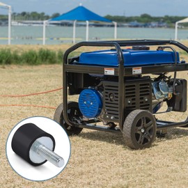 Greensen Rubber Mounts 4 Pcs M8 M6 Anti-Vibration Isolator Rubber Vibration Isolation Mounts shock absorber Silentblock Car Boat Bobbins(VD20*15 M6*18)(VD20*15 M6*18)