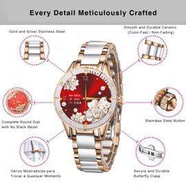 SEAWATCHER Smart Watches for Women Sports smartwatch, Fitness Tracker, Wireless Music Talk/Answer/Sound Recordings,Pedometer Step Counter for Walking, smartwatch Women(White)