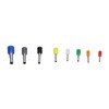 1000Pcs Wire Ferrules Terminals Kit Brass PP Ferrules Crimping Kits