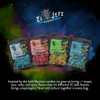 El Jefe Snacks Extreme Sour Blue Razz Juicy Bursts Candy