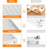 TORACK Metal Pegboard Panels and Hooks for Garage, Workbench, Shop,