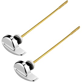 Ancable Toilet Tank Flush Lever Compatible with TOTO THU004-CP Side Mount Toilet Trip Lever Replacement Flush Handle for TOTO ST701, CST853, CST854, CST884, CST604CEF, CST614CEF, 2-Pack Copper Lever