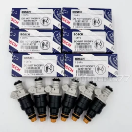 Bosch 0280150727 OEM Fuel Injectors Set (6) For 1986-1989 Ford Ranger 2.9L V6