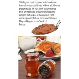 Le Must Premium Glass Condiment Assortment Mini Jars (Le Must Preserves, Honey, and Maple Syrup) Pack of 6