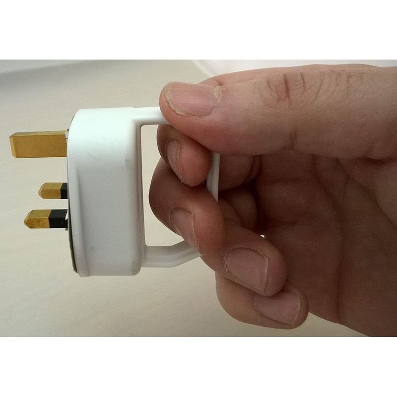 iSeventy9 Easy Pull Mains Plug Top 13A White Fused with
