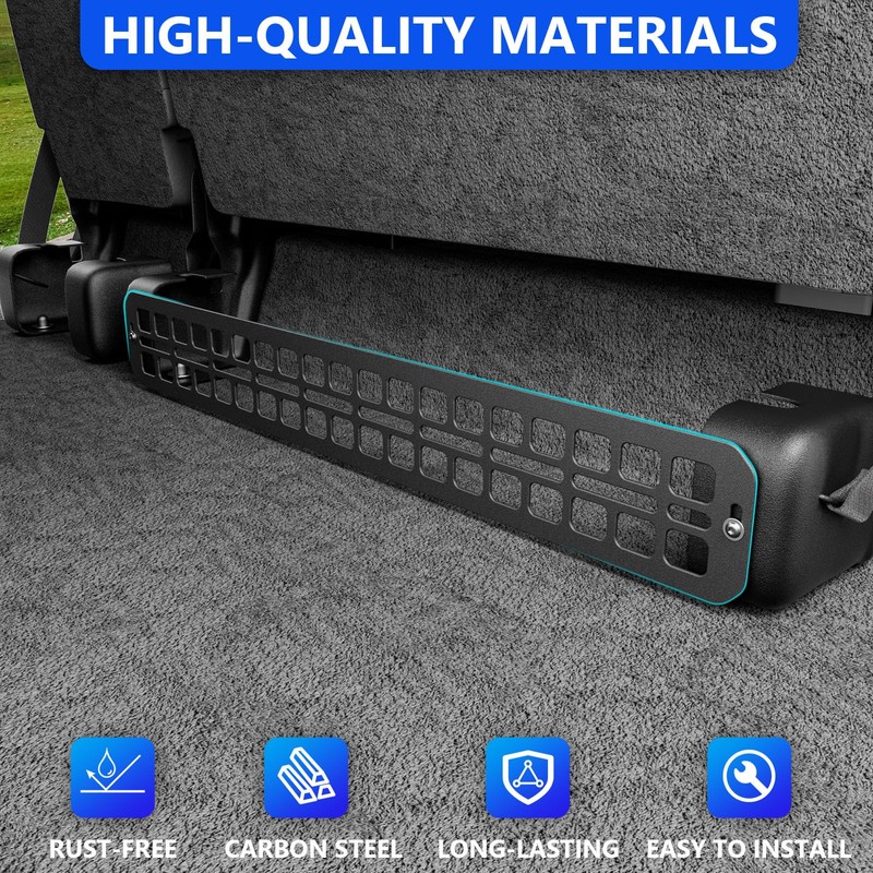 SZYANG Seat Bottom Divider Panel Compatible with 2015-2025 Ford F150