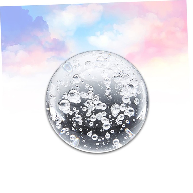 Ciieeo 1pc Bubble Crystal Ball Artistic Home Decor Unique Present