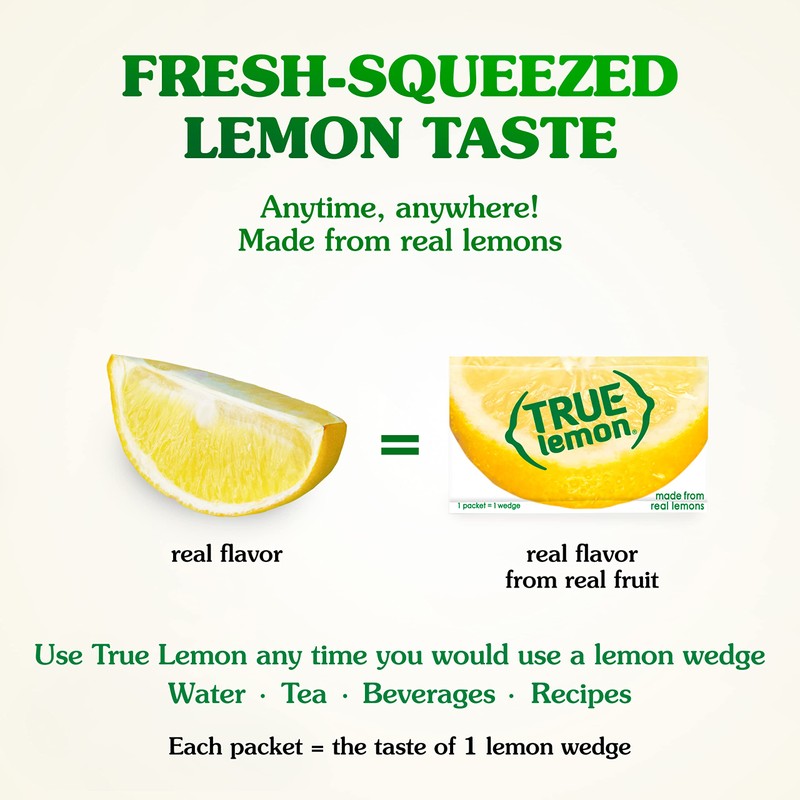 True Lemon 500ct (Pack of 1) - Water Enhancer -
