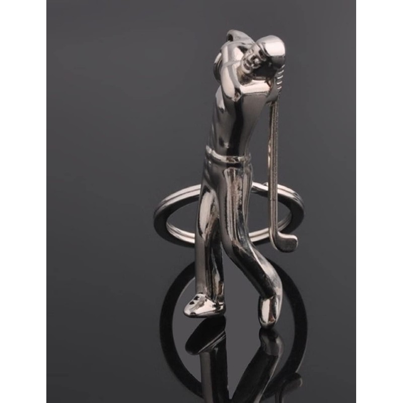 LL-Golf ® Golf Keyring Player with Golf Clubs / Gift
