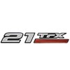 Triton Boat Raised Emblem Decal Sticker | 21 TRX